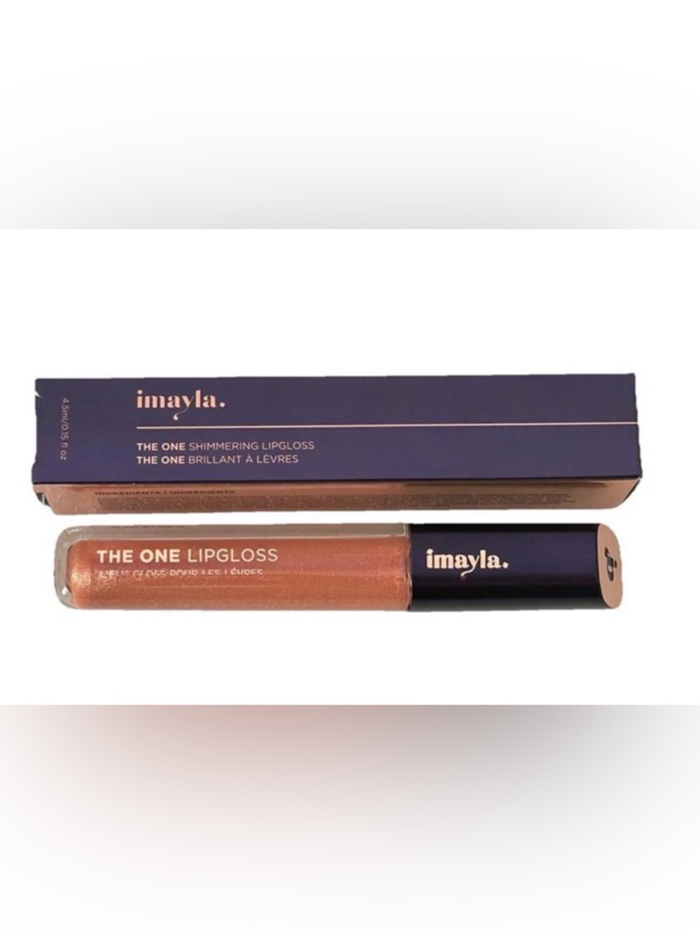 Imayla Shimmering Nude Lipgloss - High Shine